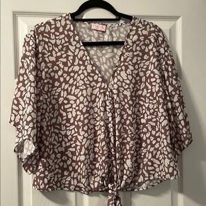 Pink Lily Blouse